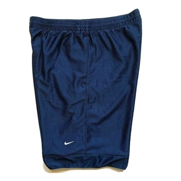 Nike Athletic Basketball Shorts Mens Large Mesh Lined Dazzle Blue Shiny Active - Picture 3 of 12